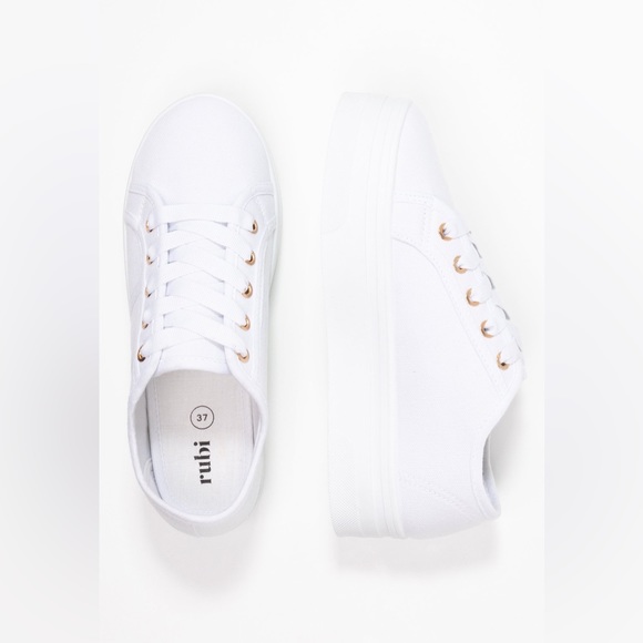 Rubi Shoes - 🤍BNWT White platform sneakers 6/37 RUBI